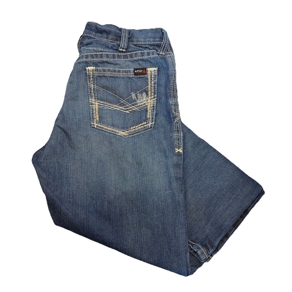 ARIAT FR M4 Flame Resistant Relaxed Boot Jeans Men's 34x31 CAT 2 USA *Read